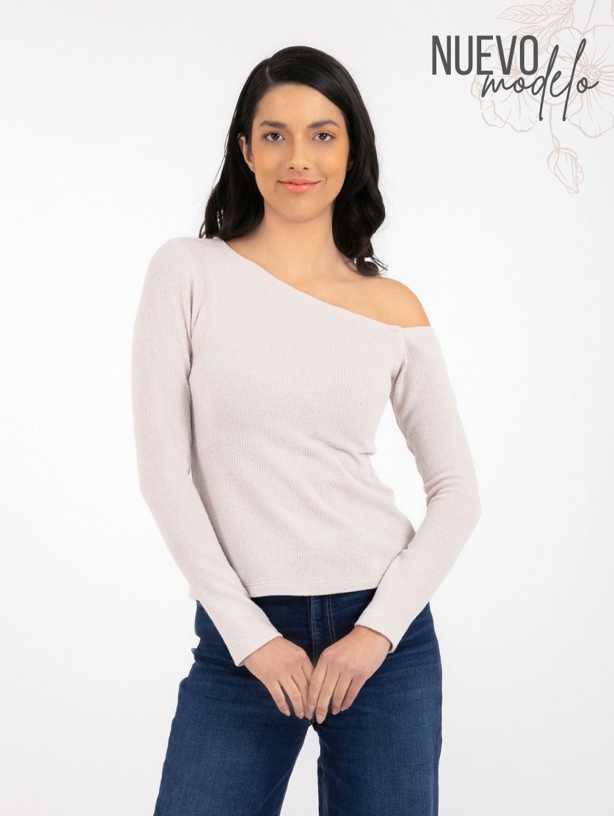 Abrigo gris estampado de flores con botones