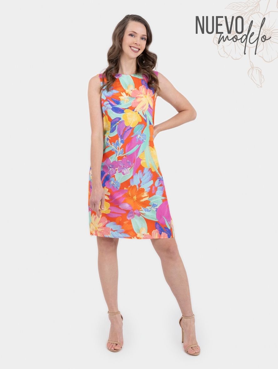 Blusa estampada de manga larga con detalle de smock en la cintura