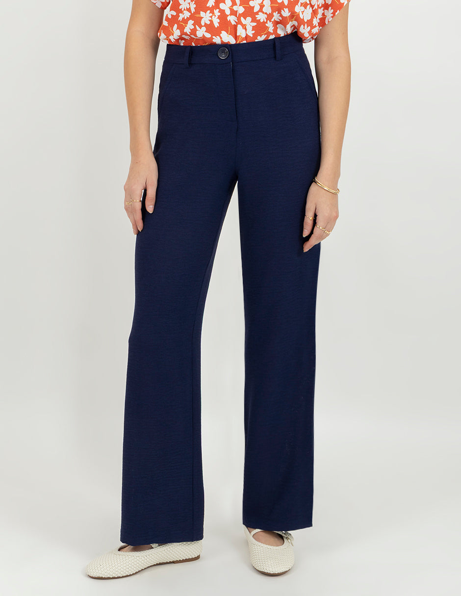 Pantalón de vestir azul marino