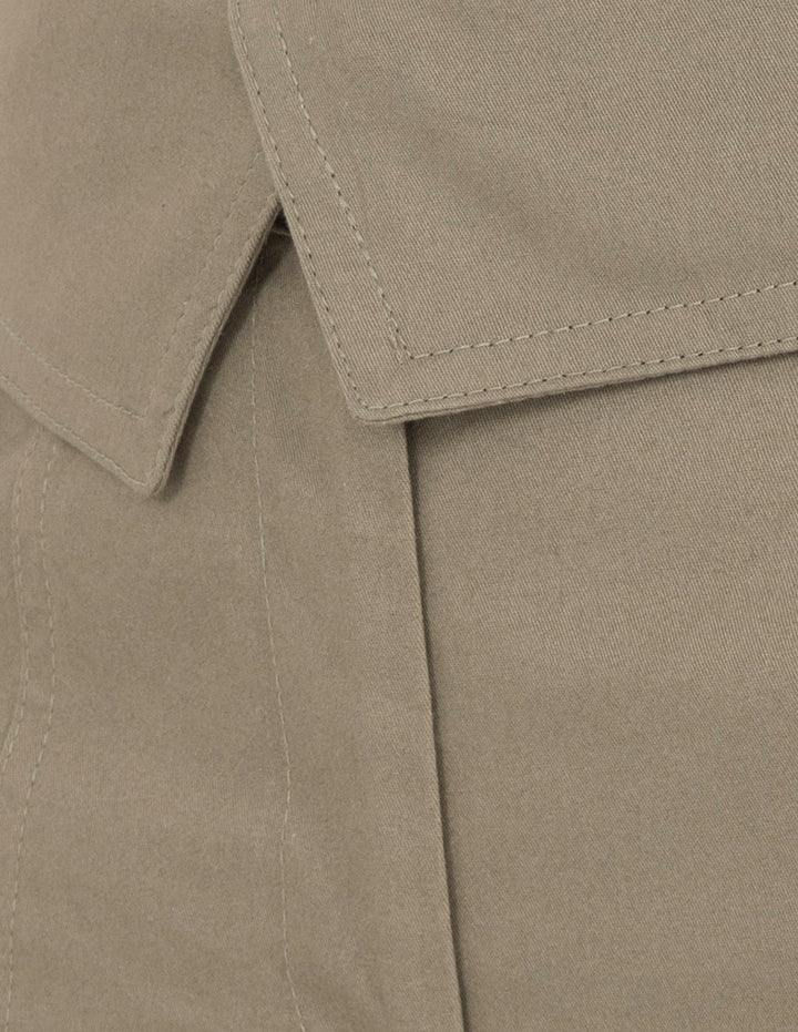 Pantalón verde con talle a la cintura