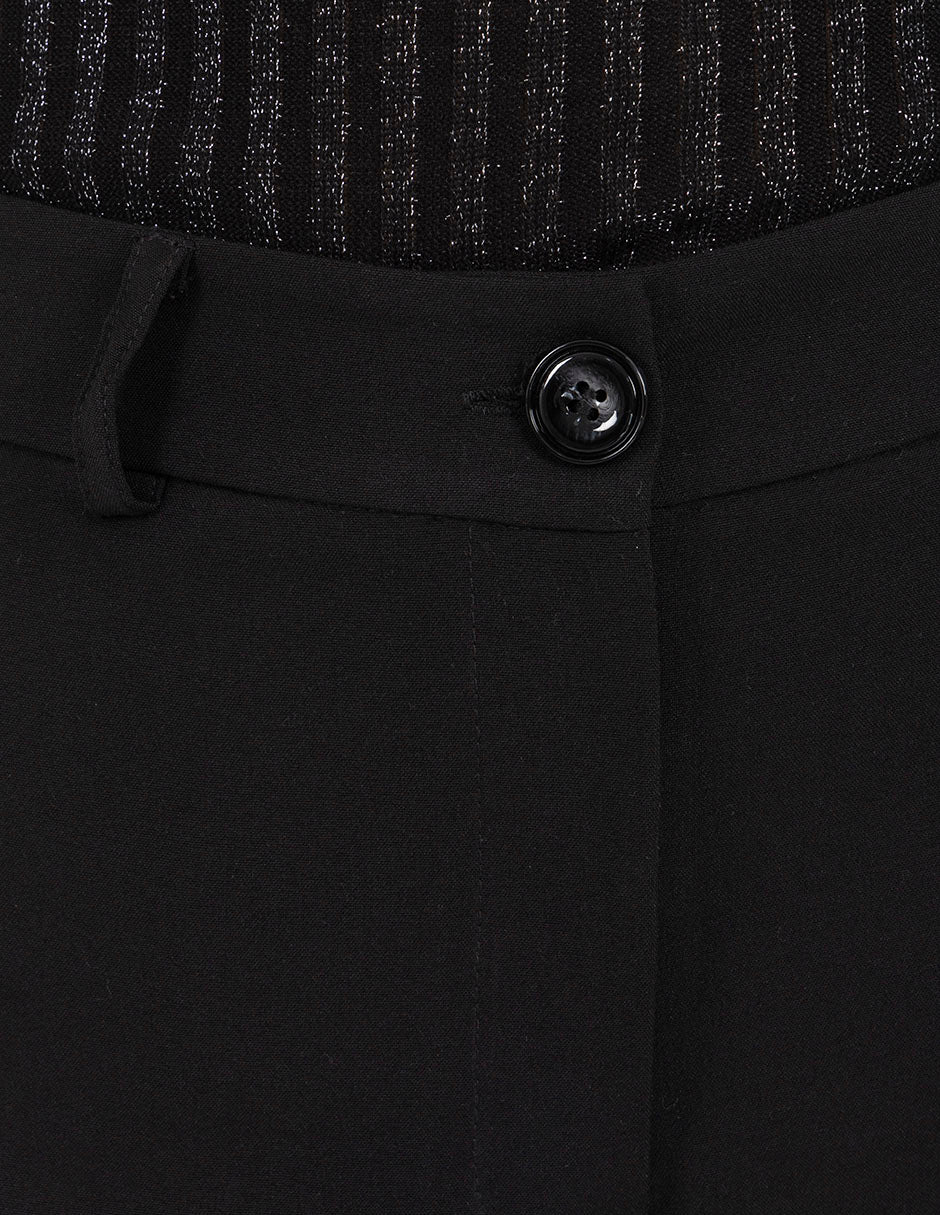 Pantalón de vestir a la cintura (disponible en negro y gris)