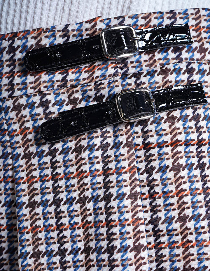 Short falda estampado multicolor