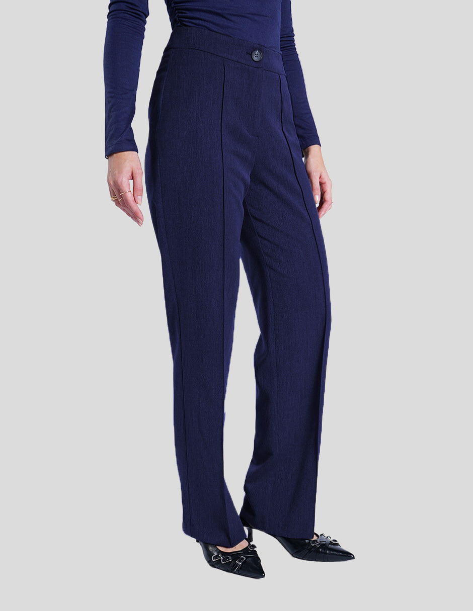 Pantalón de vestir (disponible en azul y gris)