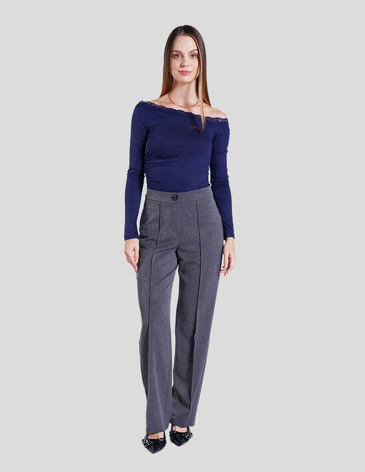 Pantalón de vestir (disponible en azul y gris)