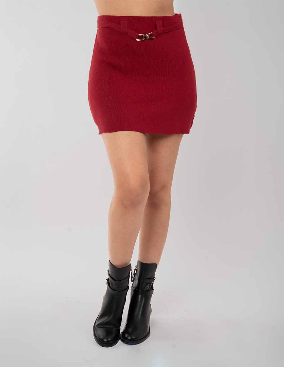 Falda vino corta (Conjunto)