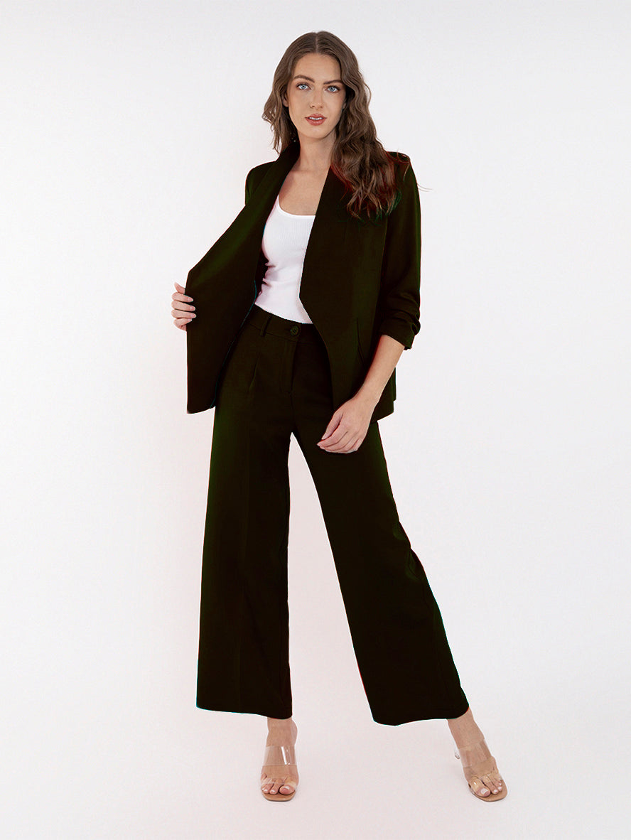 Pantalón  de vestir, ligero y elegante (disponible en negro y beige)
