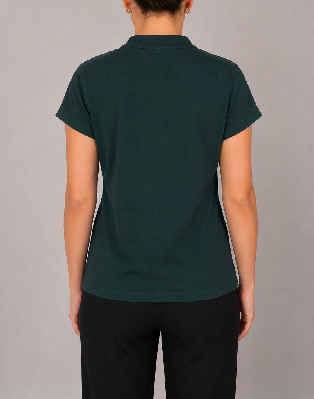 Blusa tipo polo (disponible en lila, azul y  verde)
