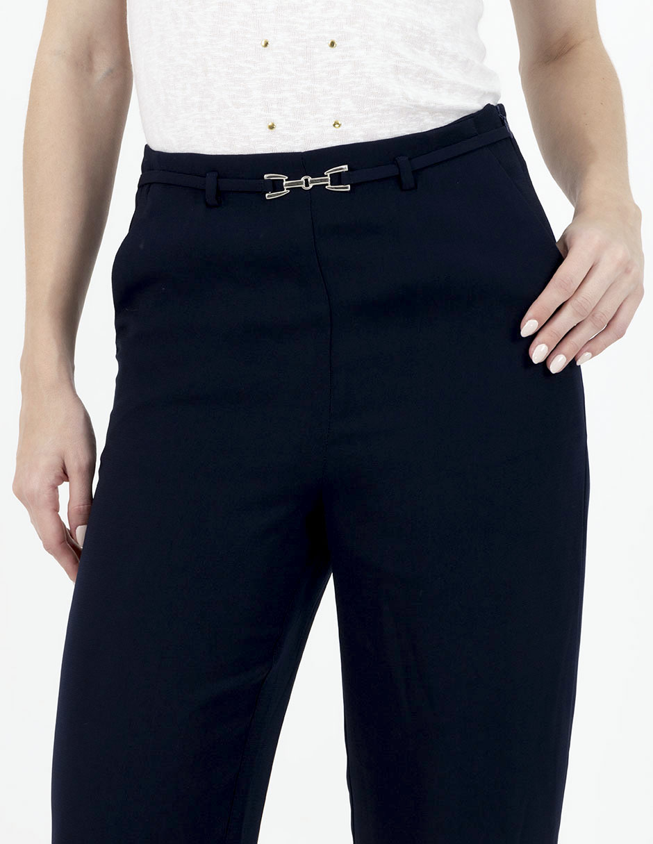 Pantalón de vestir azul marino