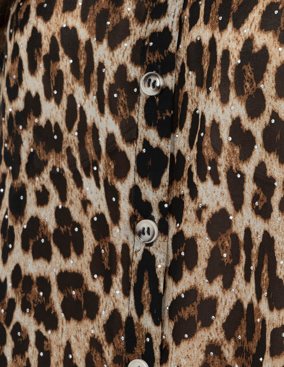 Blusa camisera animal print