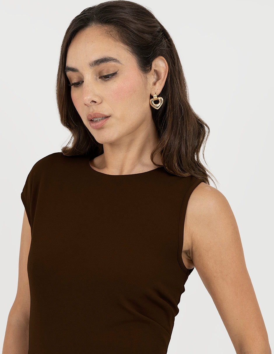 Jumpsuit largo de vestir (disponible en negro y chocolate)