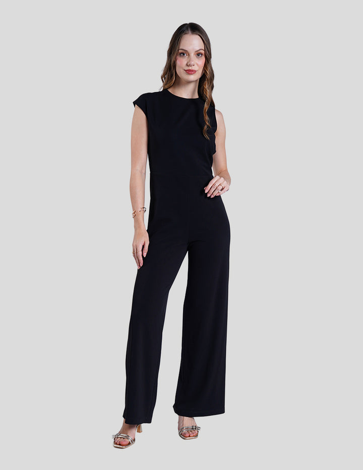 Jumpsuit largo de vestir (disponible en negro y chocolate)