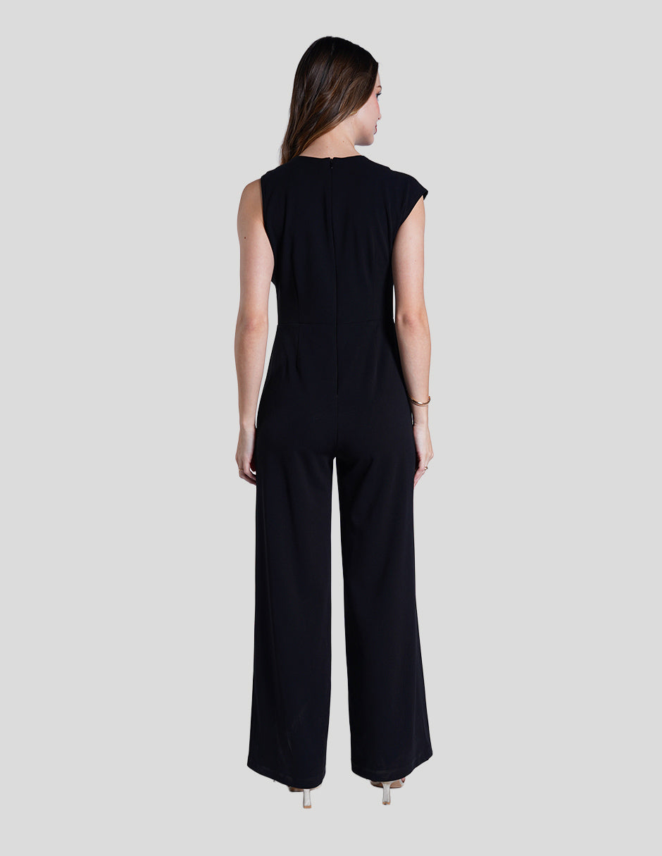 Jumpsuit largo de vestir (disponible en negro y chocolate)