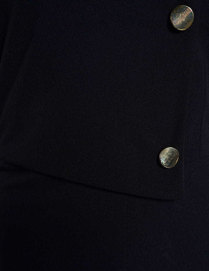 Jumpsuit largo negro off shoulders