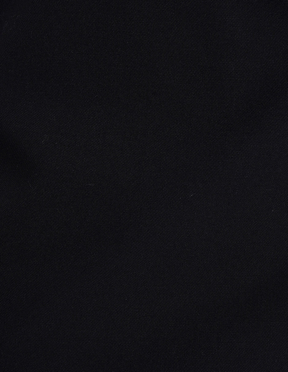 Falda short negra con detalle de brillos