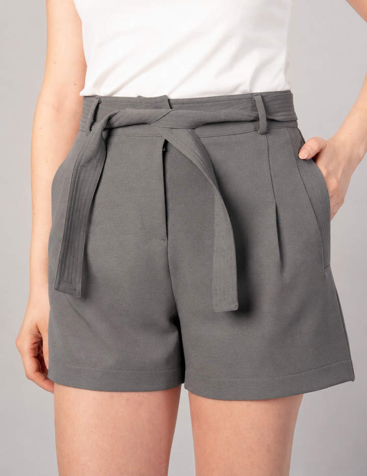 Short de vestir (disponible en rosa  y gris)