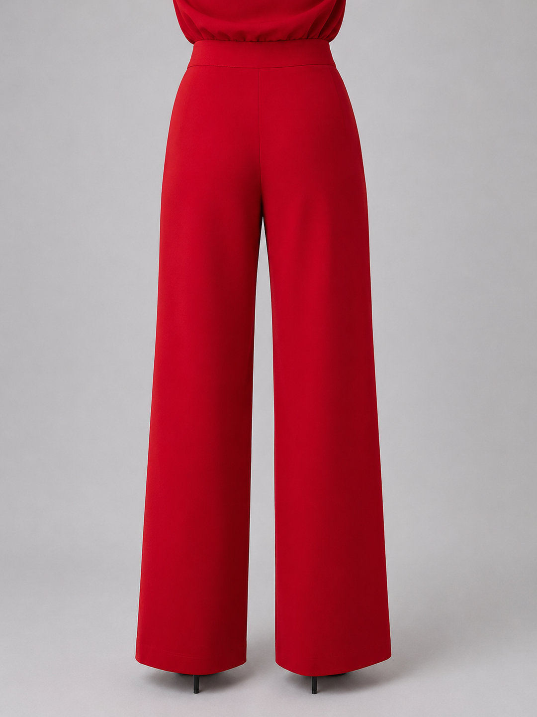 Pantalón rojo de vestir
