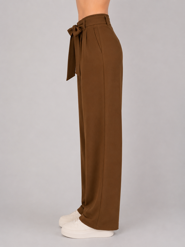 Pantalón de vestir café