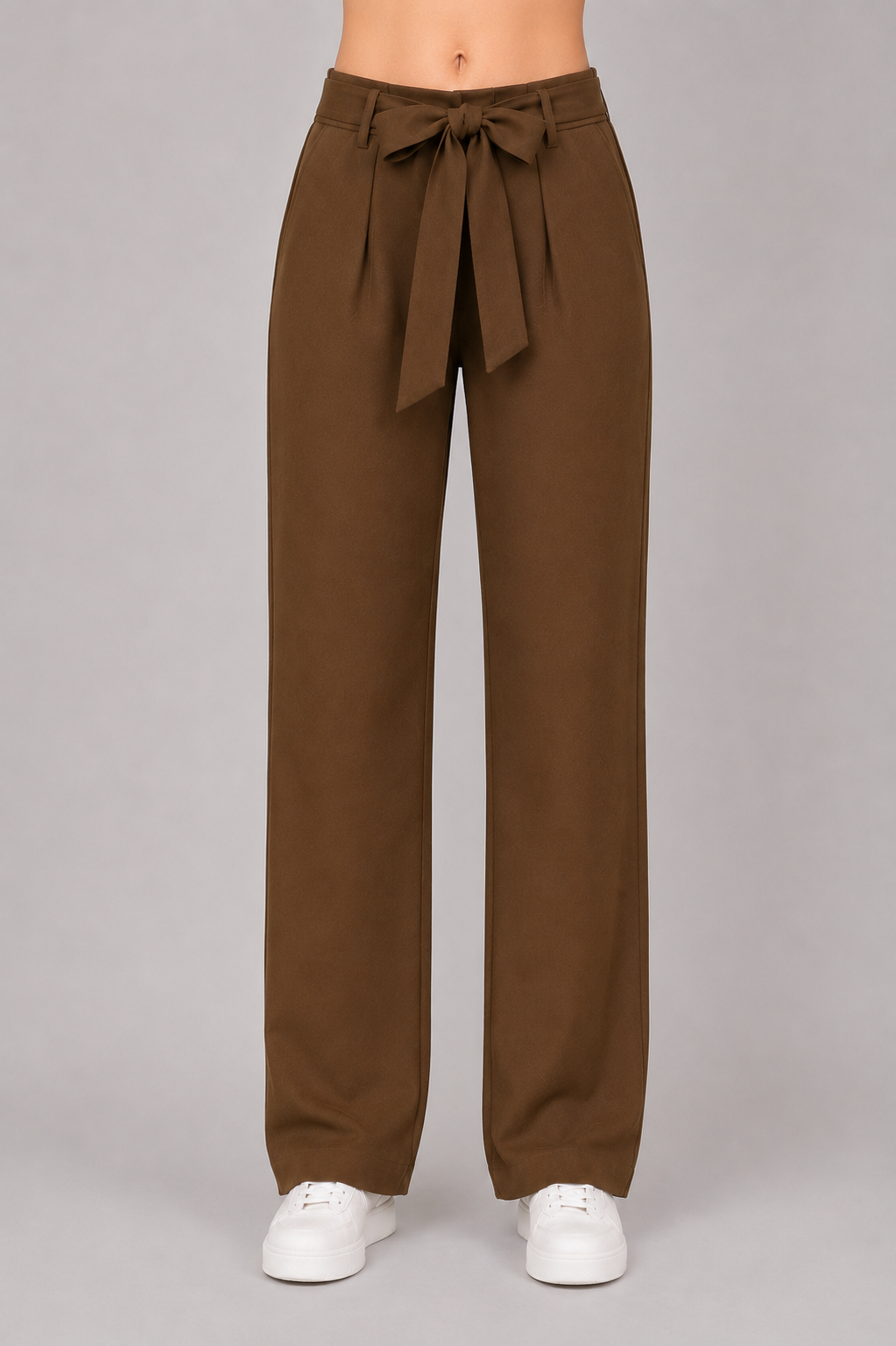 Pantalón de vestir café