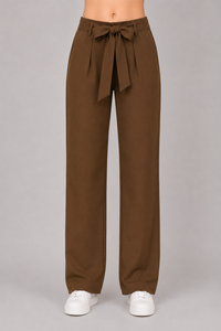 Pantalón de vestir café
