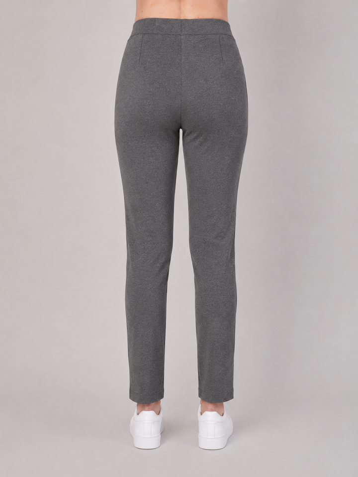 Pantalón de talle alto (disponible en azul y gris)