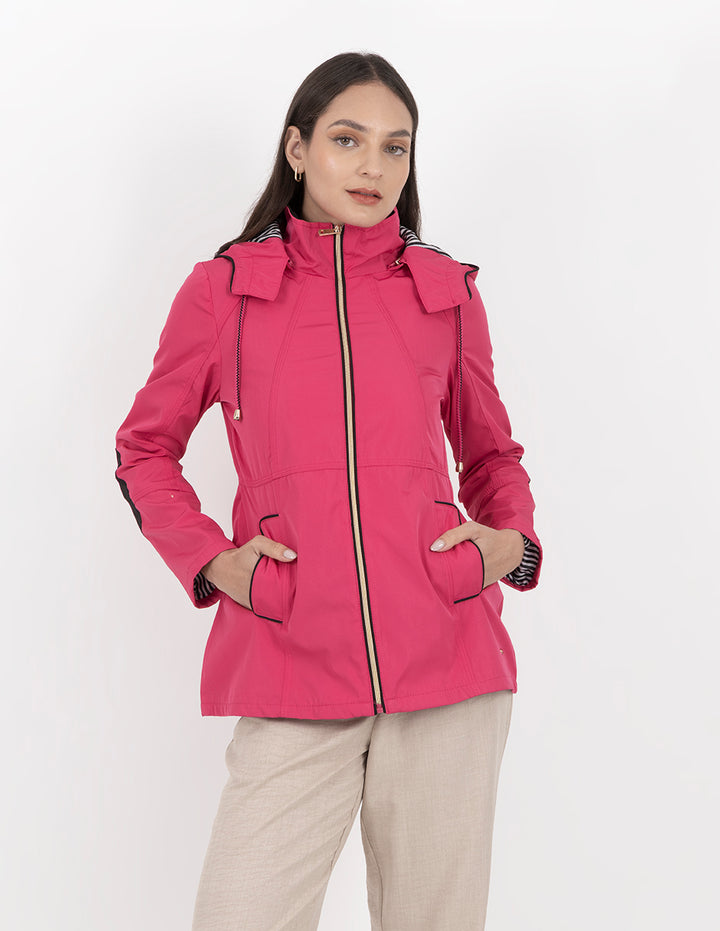 Chamarra fiusha repelente al agua