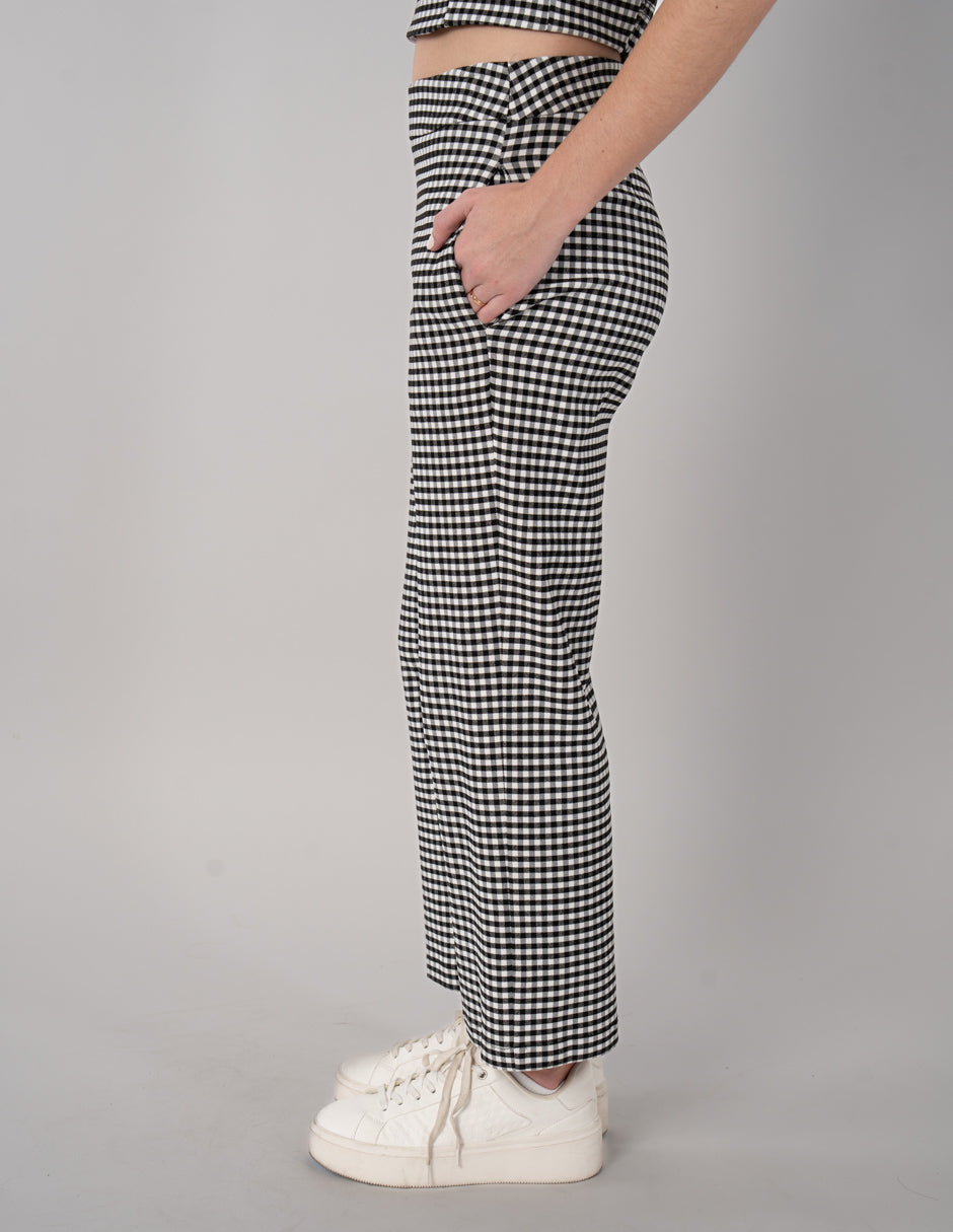 Pantalón relajado estampado