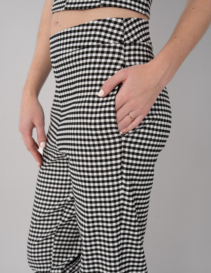 Pantalón relajado estampado