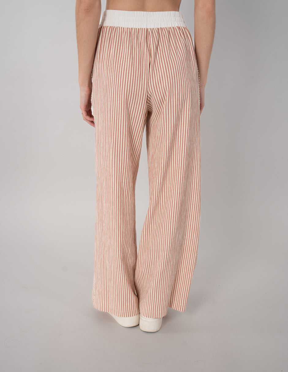 Pantalón estampado relajado (Conjunto)