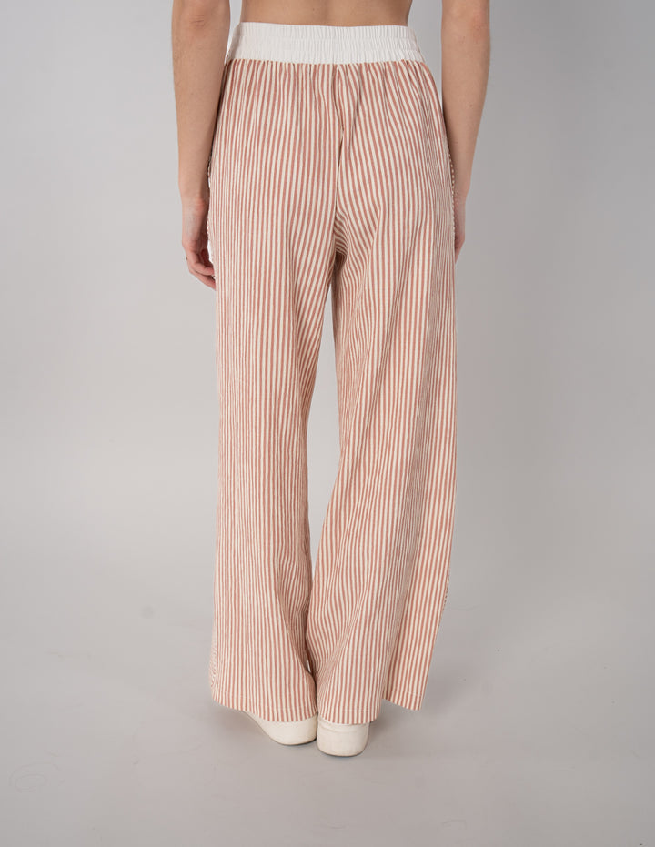 Pantalón estampado relajado (Conjunto)