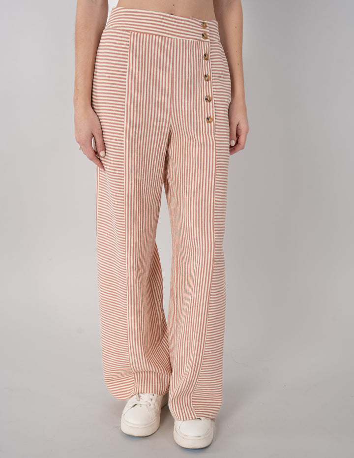 Pantalón estampado relajado (Conjunto)