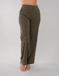 Pantalón de vestir verde olivo (Conjunto)