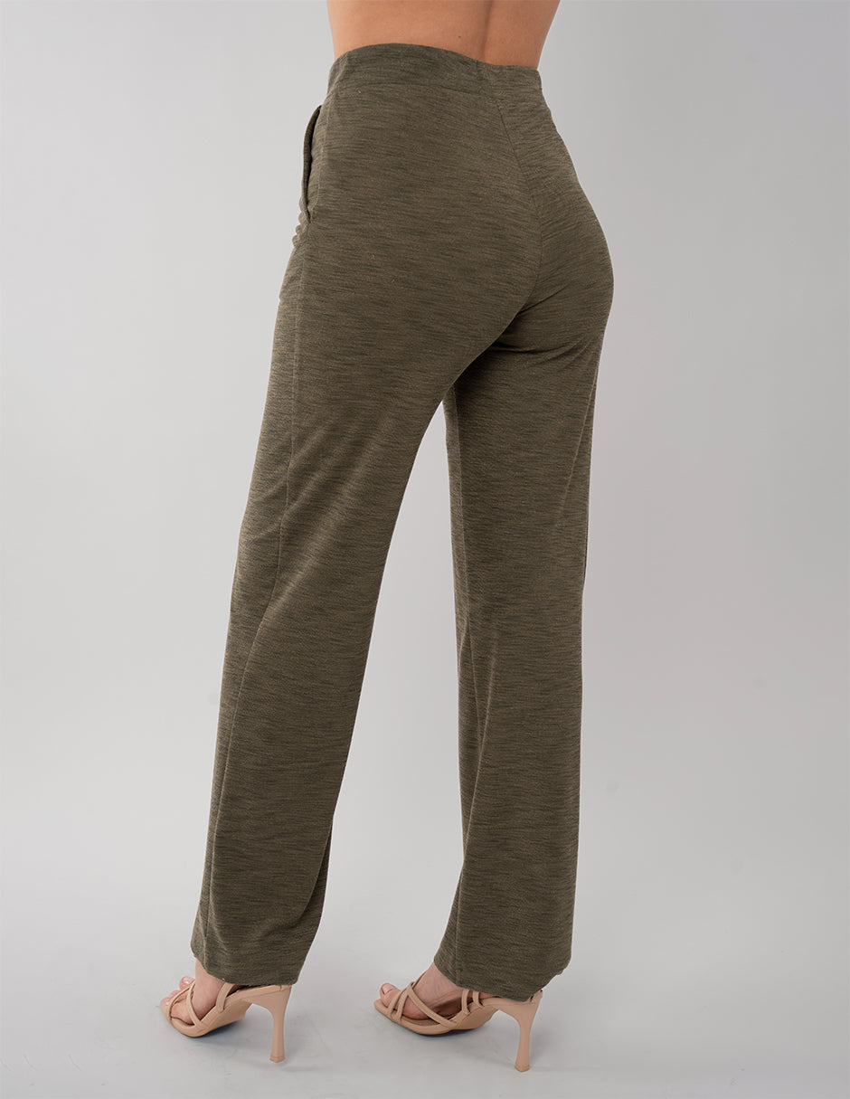 Pantalón de vestir verde olivo