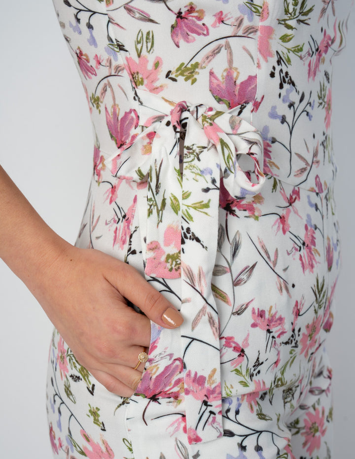 Jumpsuit corto estampado floral