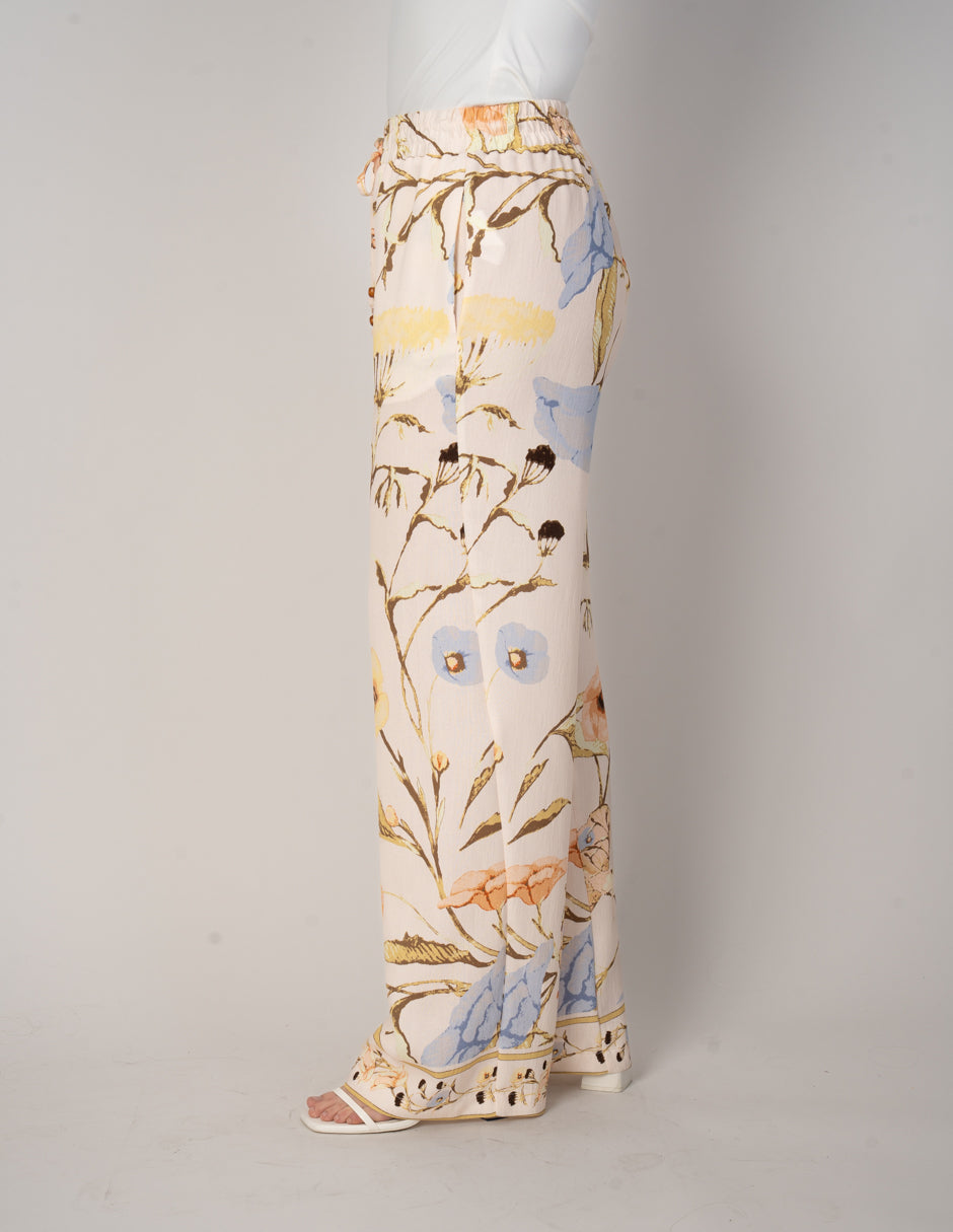 Pantalón de vestir estampado