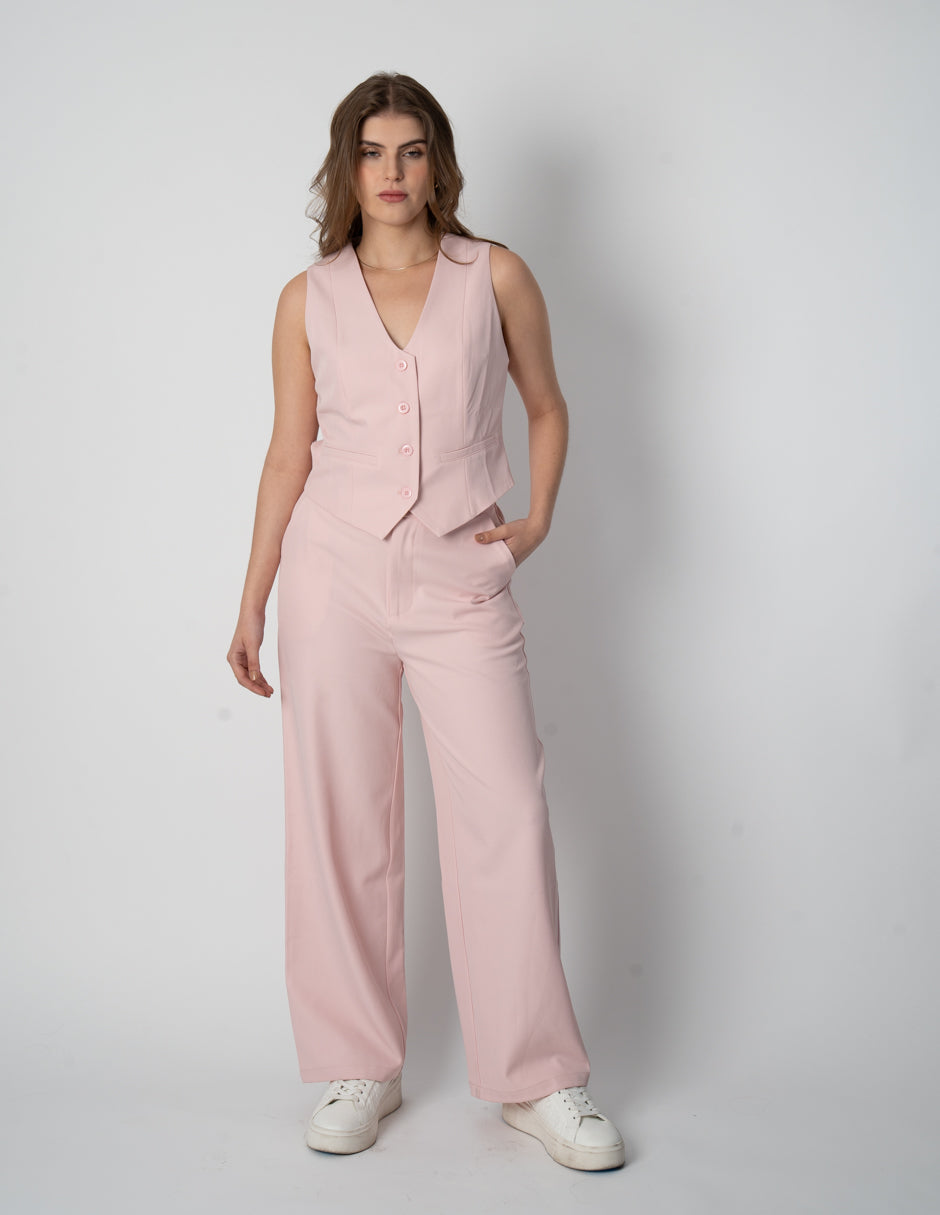Chaleco Rosa de vestir