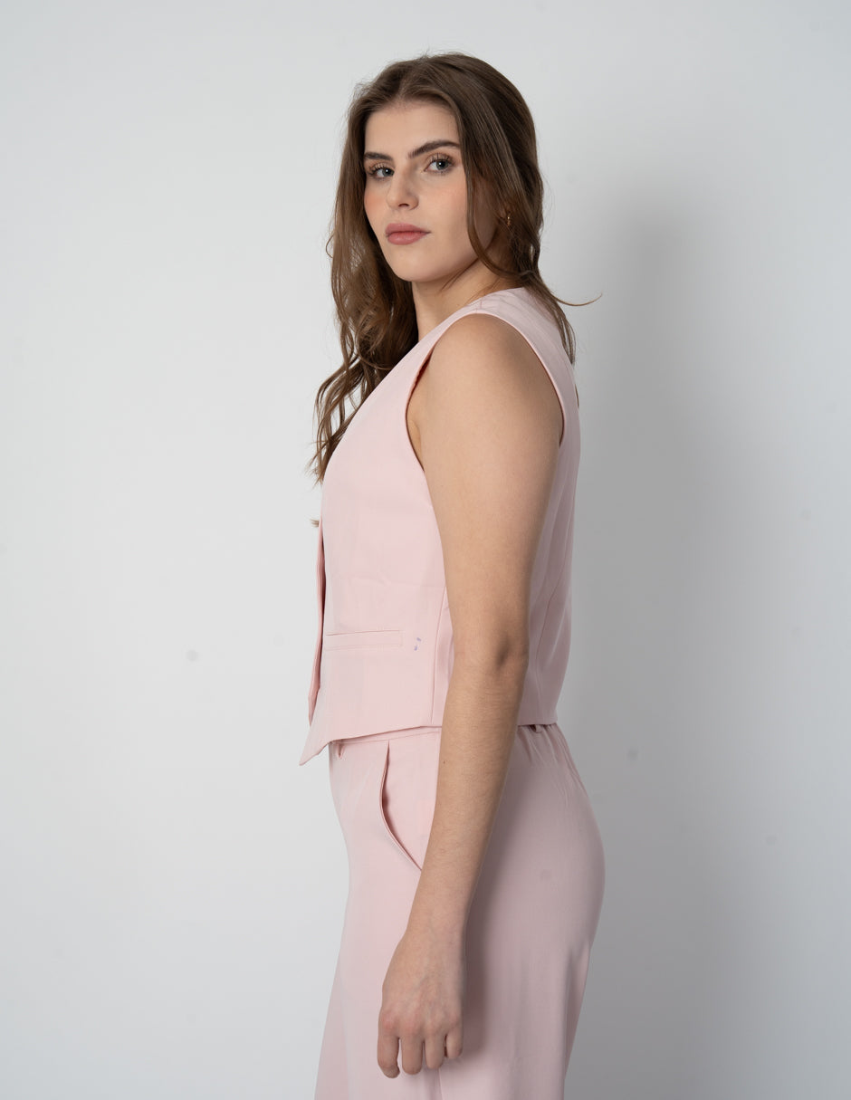 Chaleco Rosa de vestir
